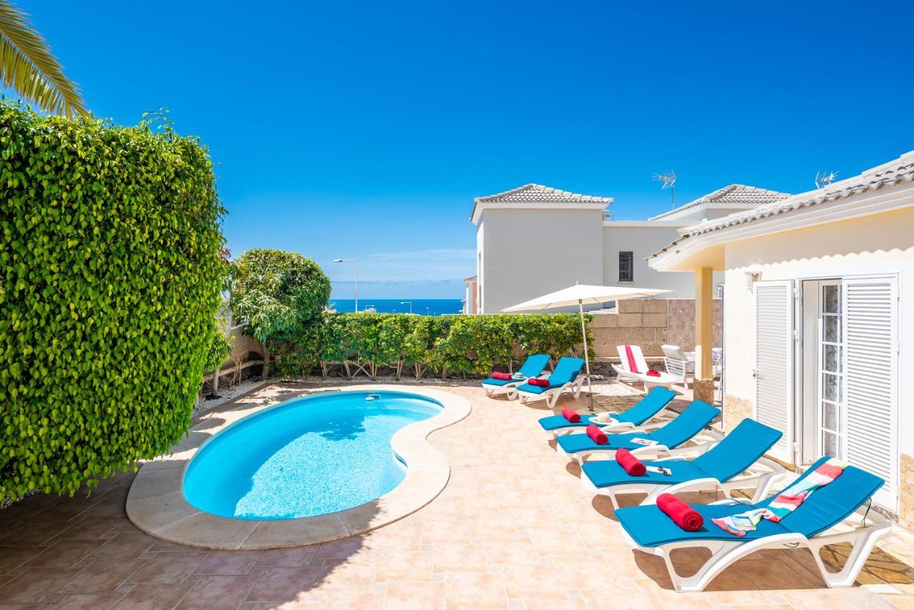 Beautiful Villa Anna With Heated Pool Costa Adeje (Tenerife) Exterior foto