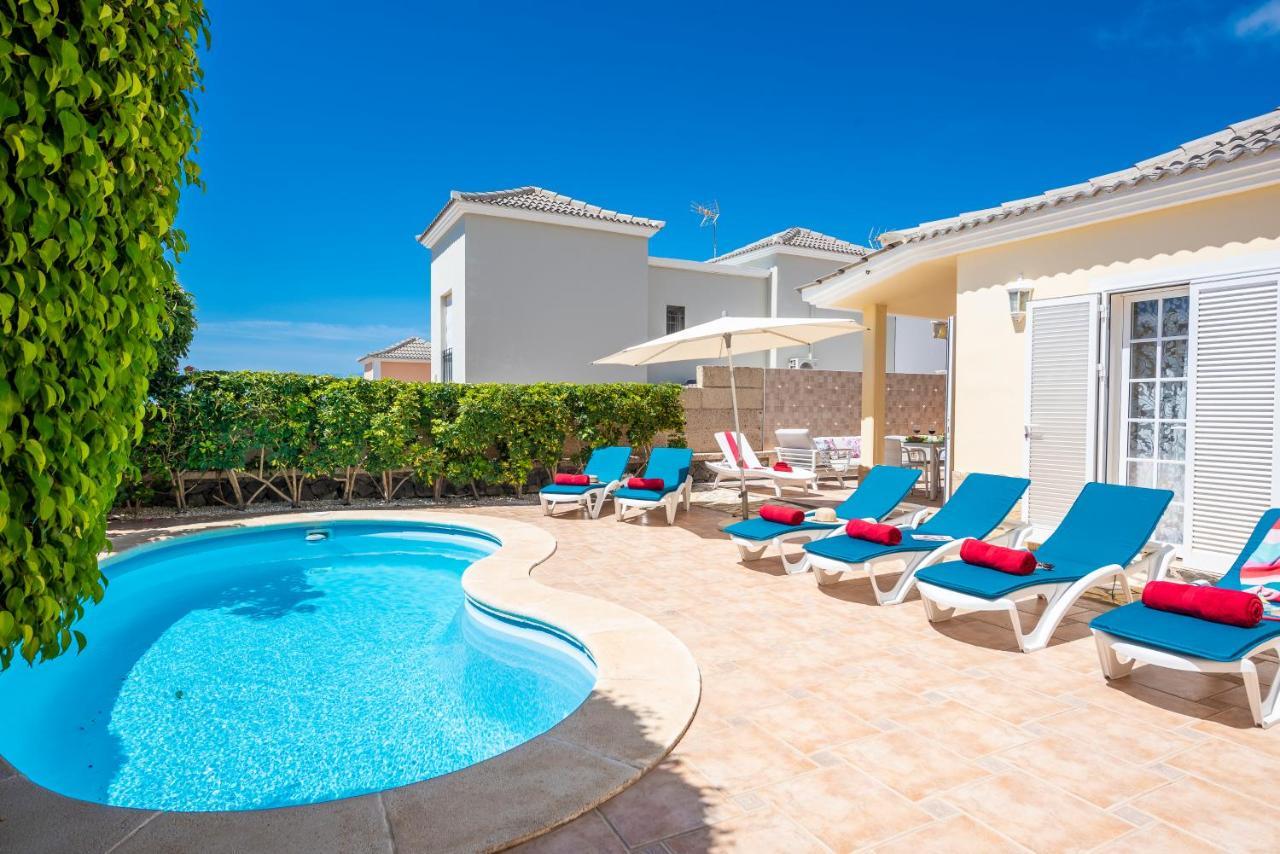 Beautiful Villa Anna With Heated Pool Costa Adeje (Tenerife) Exterior foto