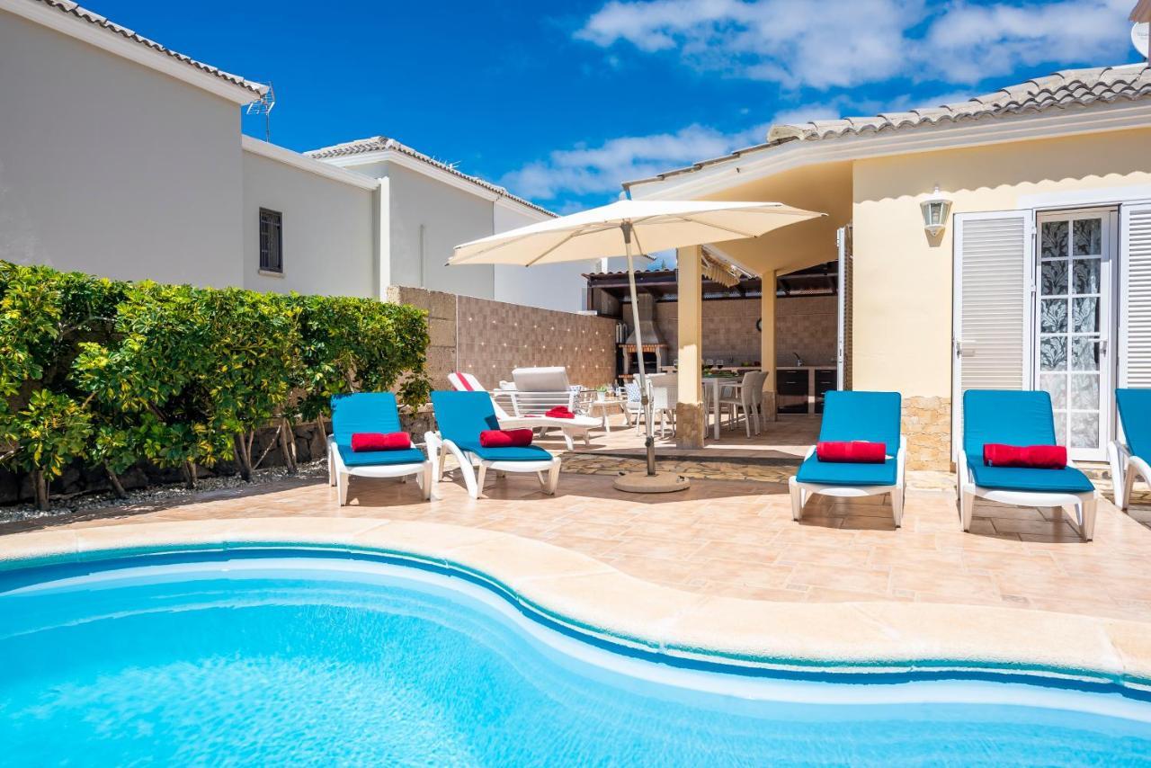 Beautiful Villa Anna With Heated Pool Costa Adeje (Tenerife) Exterior foto
