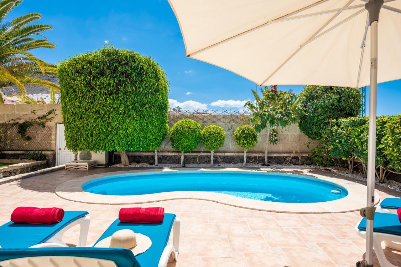 Beautiful Villa Anna With Heated Pool Costa Adeje (Tenerife) Exterior foto