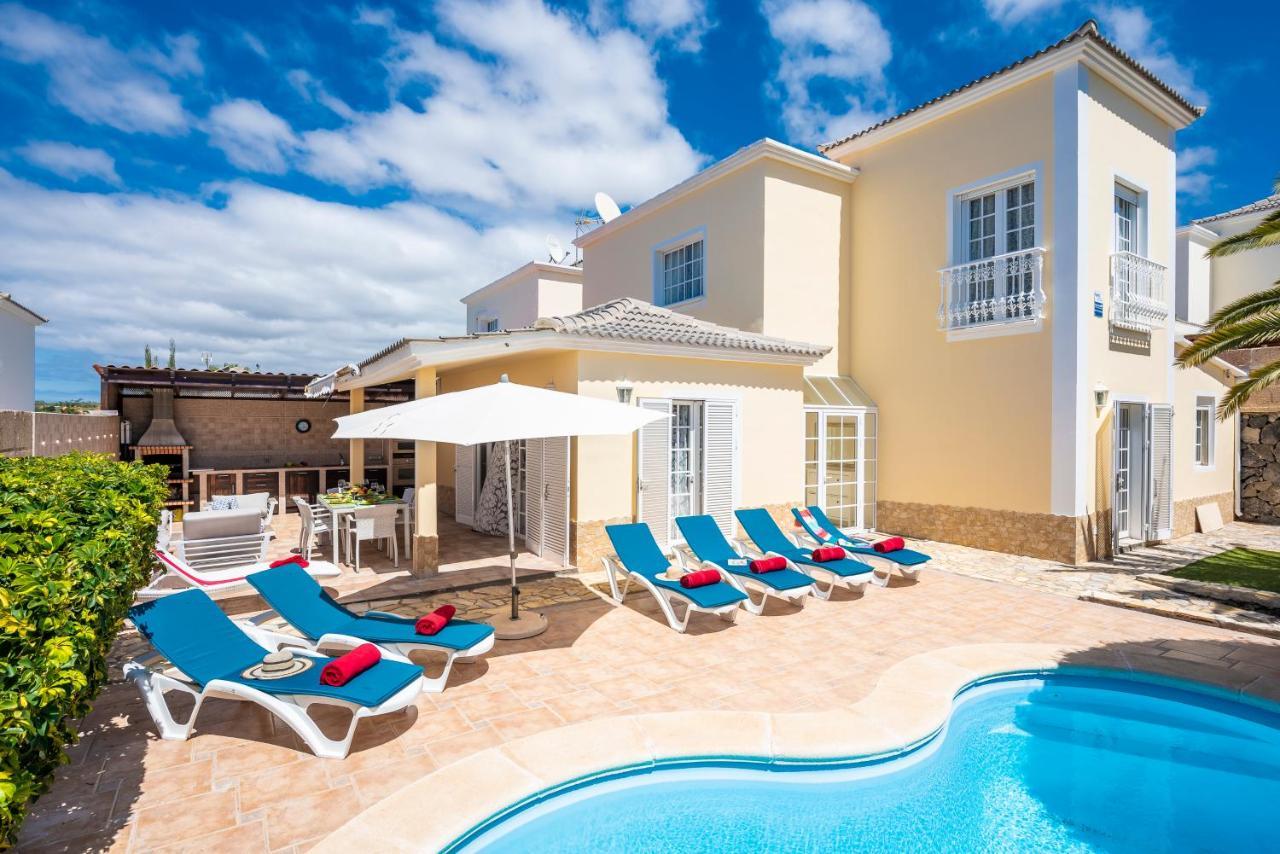 Beautiful Villa Anna With Heated Pool Costa Adeje (Tenerife) Exterior foto