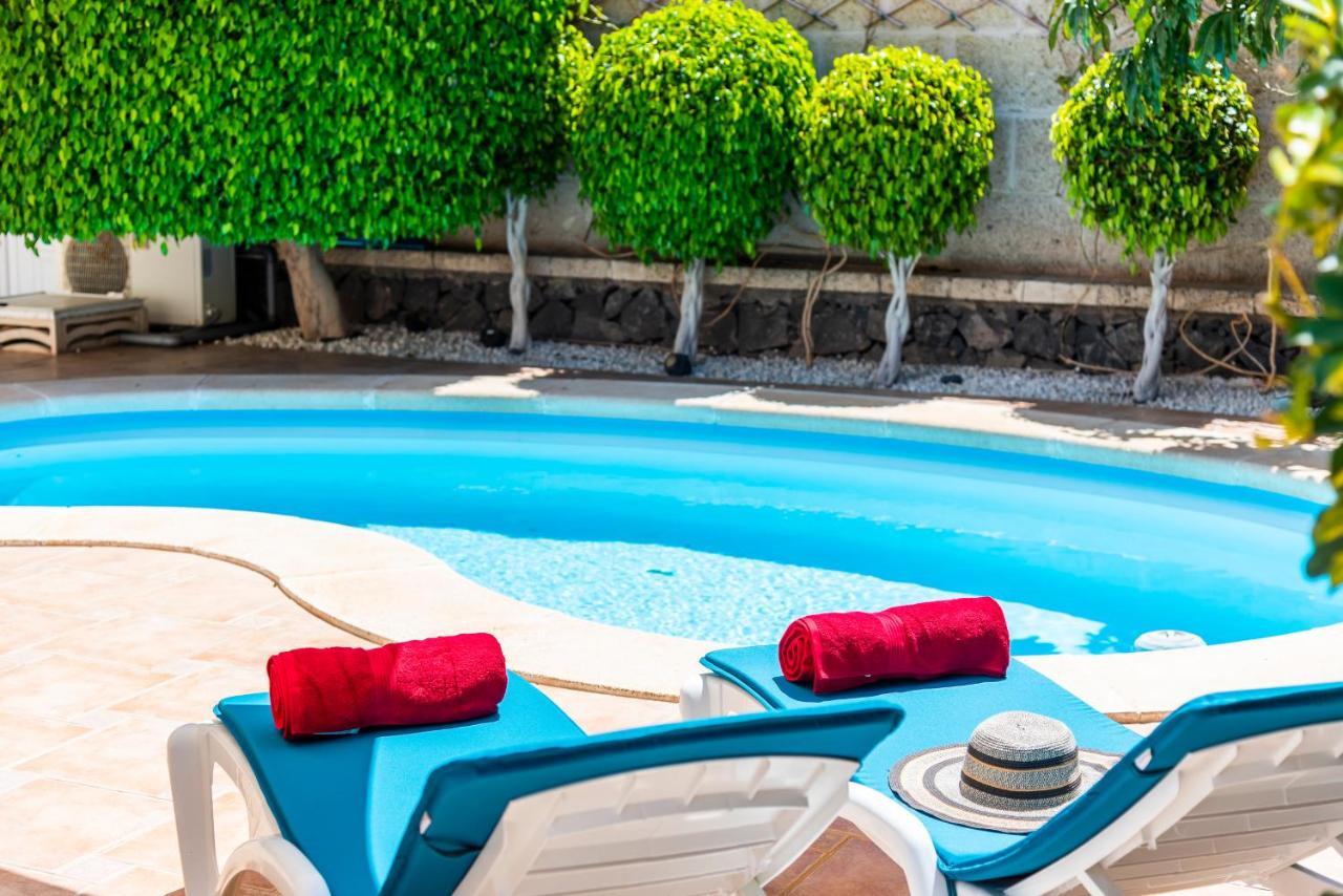Beautiful Villa Anna With Heated Pool Costa Adeje (Tenerife) Exterior foto