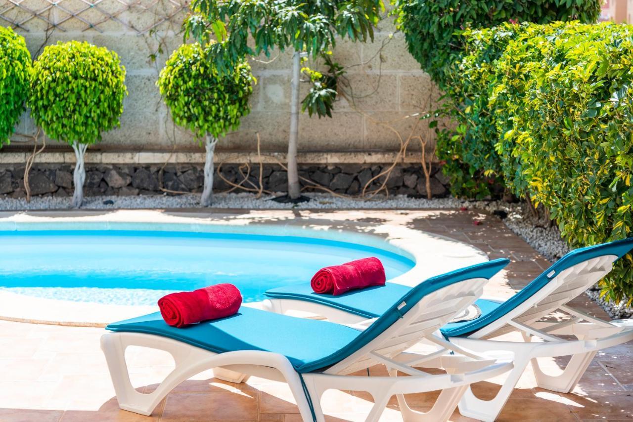 Beautiful Villa Anna With Heated Pool Costa Adeje (Tenerife) Exterior foto